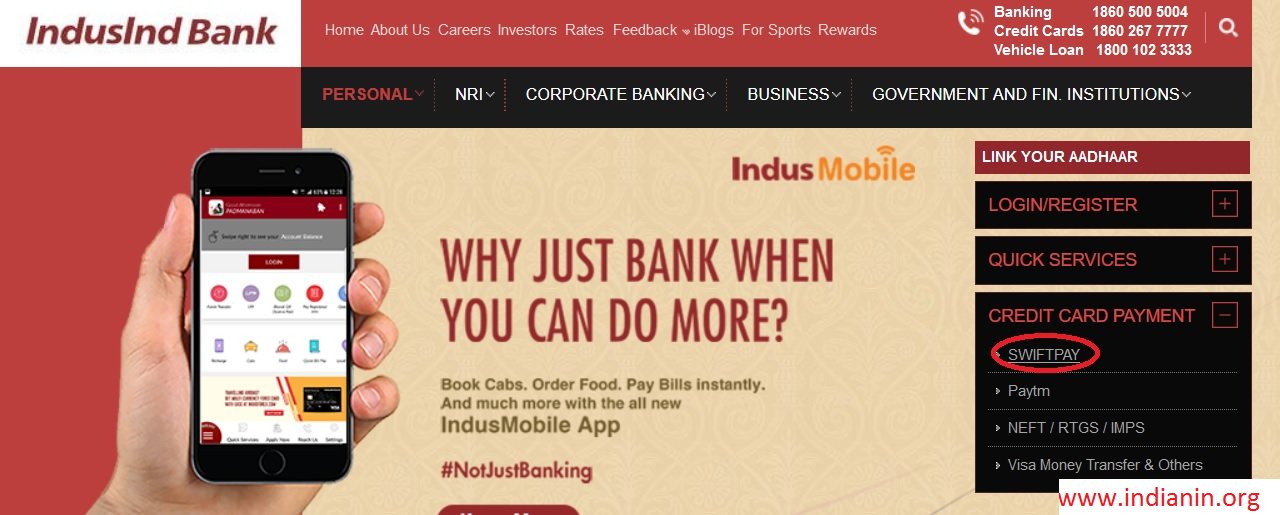 how to apply for indusind credit card