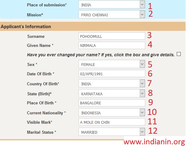 passport.gov.in : OCI Status Enquiry Online Services - indianin.org